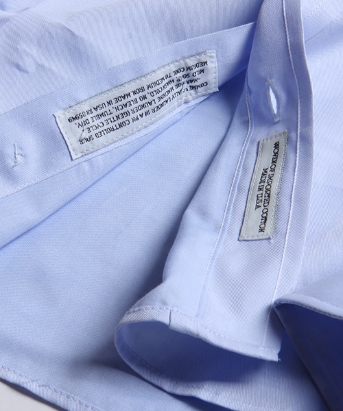 INDIVIDUALIZED SHIRTS(インディビジュアライズドシャツ)の「CORDING TWILL BD SHIRT -STANDARD FIT-(トップス・メンズ・ホワイト/ブルー・14H/15)」の11枚目の写真