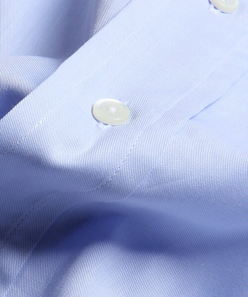 INDIVIDUALIZED SHIRTS(インディビジュアライズドシャツ)の「CORDING TWILL BD SHIRT -STANDARD FIT-(トップス・メンズ・ホワイト/ブルー・14H/15)」の12枚目の写真