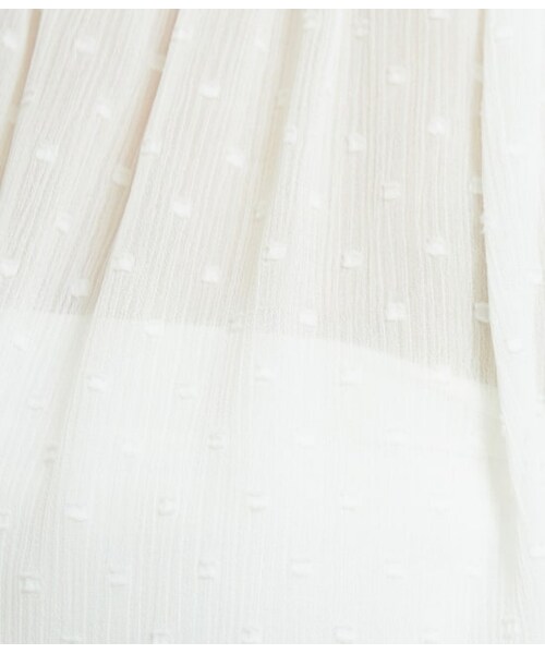 ロペピクニック シャーリングドビードットブラウス 38 ROPE' PICNIC（ロペピクニック）の「シャーリングドビードット