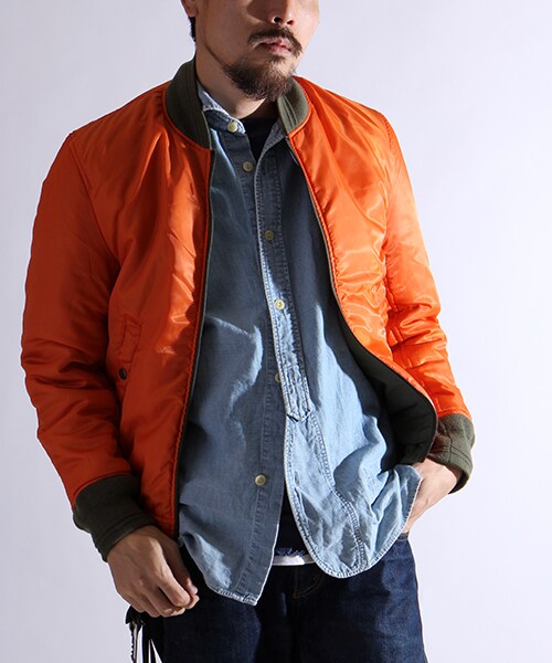FREAK'S STORE（フリークスストア）の「リバーシブルMA-1 JACKET
