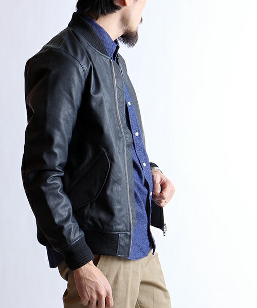 FREAK'S STORE（フリークスストア）の「ゴートレザーリブジャケット