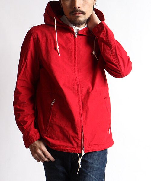 FREAK'S STORE（フリークスストア）の「マリンパーカー（ジャケット/アウター・メンズ・ホワイト/レッド/グリーン/ネイビー・S/M/L）」の4枚目の写真