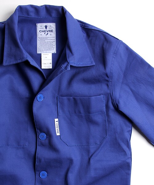 CHEVRE(シェーブル)の「別注SHOPCOAT(ジャケット/アウター・メンズ・ベージュ/ブルー/ネイビー・S/M)」の10枚目の写真