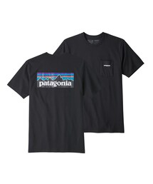 patagonia | Patagonia(パタゴニア)　メンズ・P-6ロゴ・ポケット・レスポンシビリティー　#39178　Black (BLK)(Tシャツ/カットソー)