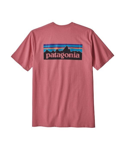patagonia（パタゴニア）の「Patagonia(パタゴニア)　メンズ・P-6ロゴ・レスポンシビリティー　#39174　Sticker Pink (SRPK)（Tシャツ/カットソー・メンズ・その他）」の3枚目の写真