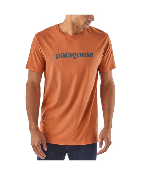 patagonia（パタゴニア）の「Patagonia(パタゴニア)　メンズ・テキスト・ロゴ・オーガニック・Tシャツ　#39154　White (WHI)（Tシャツ/カットソー・メンズ・その他）」の2枚目の写真