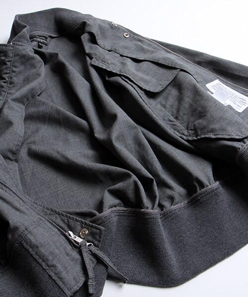 Engineered Garments(エンジニアードガーメンツ)の「Aviator Jacket Tropical Wool(その他・メンズ・グレー/ネイビー・XS/S)」の14枚目の写真