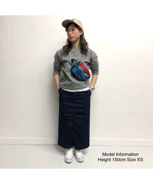 patagonia(パタゴニア)の「Patagonia(パタゴニア) メンズ・P-6 ラベル・アップライザル・クルー・スウェットシャツ #39543 Classic Navy (CNY)(スウェット・メンズ・その他)」の2枚目の写真