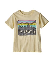 patagonia | Patagonia(パタゴニア)　ベビー・フィッツロイ・スカイズ・オーガニック・Tシャツ　#60419　Resin Yellow (REYE)(Tシャツ/カットソー)