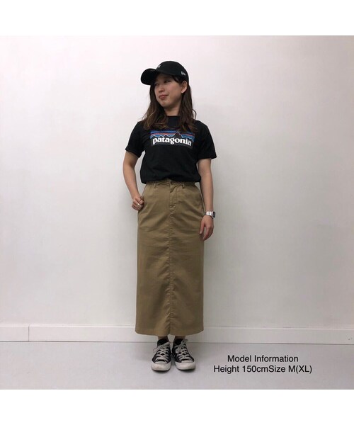 patagonia（パタゴニア）の「Patagonia(パタゴニア)レディース対応　ボーイズ・P-6ロゴ・オーガニック・Tシャツ　#62153   60&131 - PT62153  New Navy (NENA)（Tシャツ/カットソー・レディース・その他）」の2枚目の写真