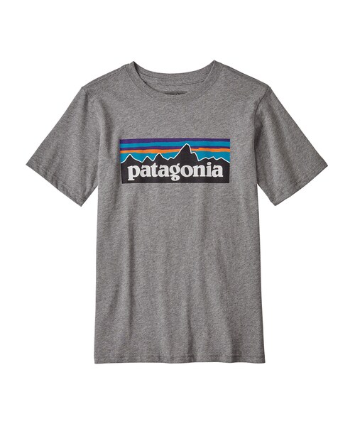 patagonia（パタゴニア）の「Patagonia(パタゴニア)レディース対応　ボーイズ・P-6ロゴ・オーガニック・Tシャツ　#62153   60&131 - PT62153  New Navy (NENA)（Tシャツ/カットソー・レディース・その他）」の4枚目の写真