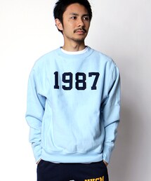 FREAK'S STORE | スウェットプリントクルー(トップス)