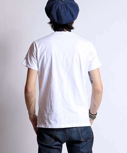 Engineered Garments（エンジニアードガーメンツ）の「Printed Pocket T-Shirt（トップス・メンズ・ホワイト・S/M）」の7枚目の写真