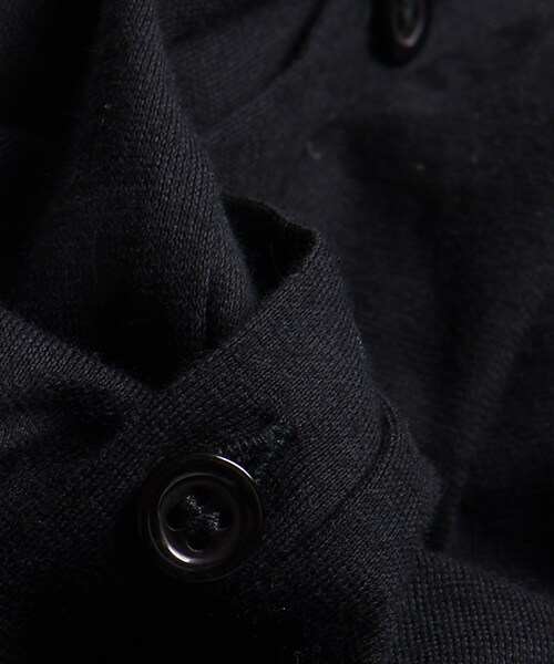 pyjama clothing（ピジャマクロージング）の「L/S V-NECK CARDIGAN（トップス・メンズ・ブラック/ブルー/ネイビー・S/M）」の16枚目の写真