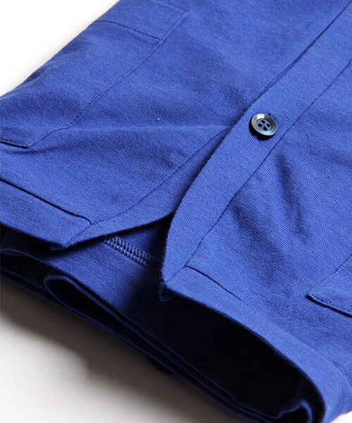 pyjama clothing（ピジャマクロージング）の「L/S V-NECK CARDIGAN（トップス・メンズ・ブラック/ブルー/ネイビー・S/M）」の13枚目の写真