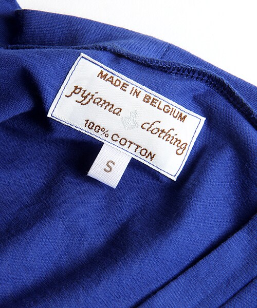 pyjama clothing（ピジャマクロージング）の「L/S V-NECK CARDIGAN（トップス・メンズ・ブラック/ブルー/ネイビー・S/M）」の10枚目の写真