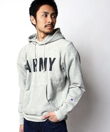 Champion | 別注リバースウィーブプルオーバーパーカー(トップス)