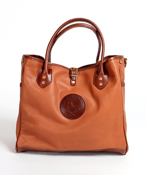 YUKETEN（ユケテン）の「Leather Tote With Strap（）」 - WEAR