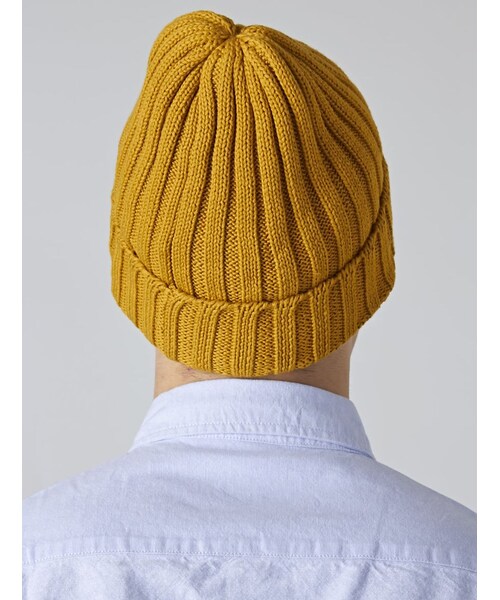 BEAVER（ビーバー）の「PEACENIK(ピースニック) COTTON RIB WATCH CAP (182)（ファッション雑貨・メンズ・YELLOW/PINK/GREEN/BLUE・F）」の10枚目の写真