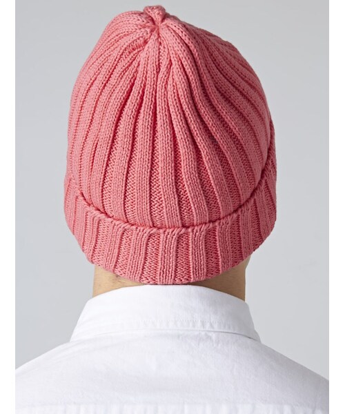 BEAVER（ビーバー）の「PEACENIK(ピースニック) COTTON RIB WATCH CAP (182)（ファッション雑貨・メンズ・YELLOW/PINK/GREEN/BLUE・F）」の15枚目の写真