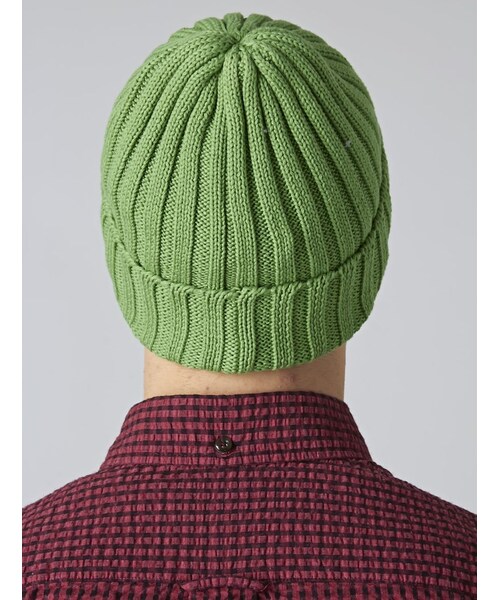 BEAVER（ビーバー）の「PEACENIK(ピースニック) COTTON RIB WATCH CAP (182)（ファッション雑貨・メンズ・YELLOW/PINK/GREEN/BLUE・F）」の4枚目の写真
