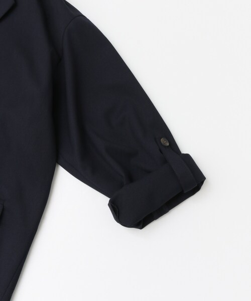 SENSE OF PLACE by URBAN RESEARCH（センスオブプレイスバイアーバンリサーチ）の「テーラードビッグジャケット（ジャケット/アウター・レディース・NAVY/GREIGE・FREE）」の8枚目の写真