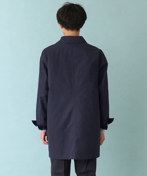 FORK&SPOON（フォークアンドスプーン）の「FORK&SPOON 2WAYステンカラーコート（ジャケット/アウター・メンズ・BEIGE/NAVY・4/5）」の9枚目の写真