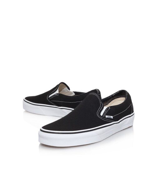 VANS（バンズ）の「CLASSIC SLIP ON（シューズ・メンズ・BLACK・40/41/41.5/42/42.5/43/43.5/44/44.5/45）」の2枚目の写真