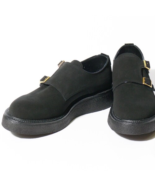 KIDS LOVE GAITE（キッズラブゲイト）の「W MONK STRAP(NVY)（シューズ・メンズ・NVY/BLACK/GREY・UK7.5/UK8/UK8.5）」の9枚目の写真