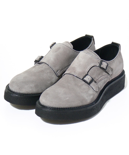 KIDS LOVE GAITE（キッズラブゲイト）の「W MONK STRAP(NVY)（シューズ・メンズ・NVY/BLACK/GREY・UK7.5/UK8/UK8.5）」の3枚目の写真