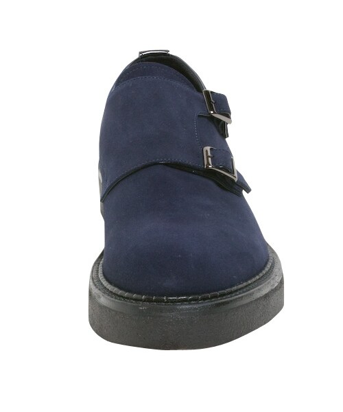 KIDS LOVE GAITE（キッズラブゲイト）の「W MONK STRAP(NVY)（シューズ・メンズ・NVY/BLACK/GREY・UK7.5/UK8/UK8.5）」の4枚目の写真