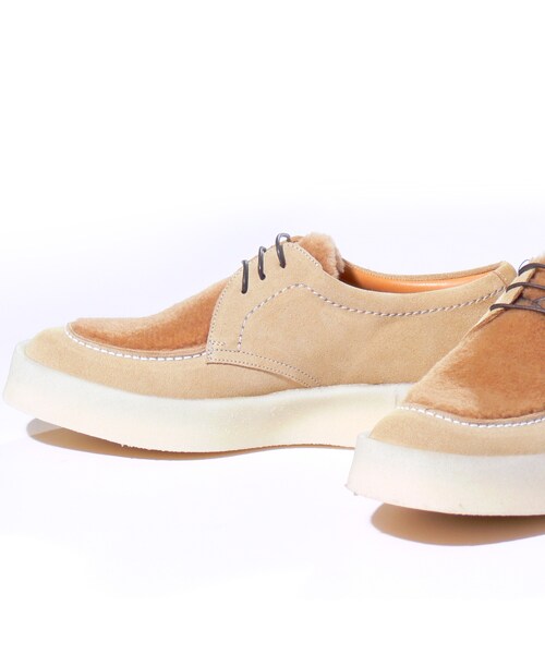 KIDS LOVE GAITE（キッズラブゲイト）の「RUBBER SOLE SHOE (BK)（シューズ・メンズ・BLACK/BEIGE・UK7.5/UK8/UK9）」の8枚目の写真