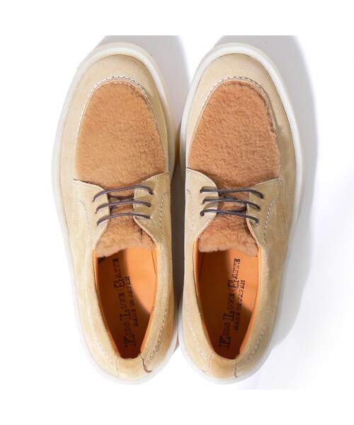 KIDS LOVE GAITE（キッズラブゲイト）の「RUBBER SOLE SHOE (BK)（シューズ・メンズ・BLACK/BEIGE・UK7.5/UK8/UK9）」の7枚目の写真