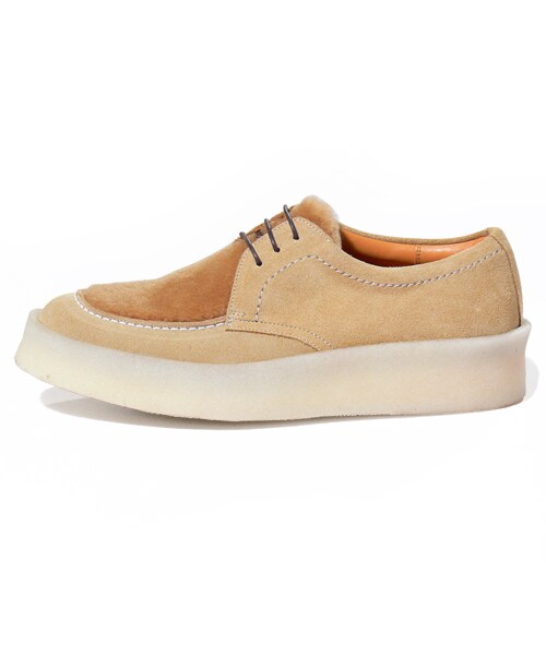 KIDS LOVE GAITE（キッズラブゲイト）の「RUBBER SOLE SHOE (BK)（シューズ・メンズ・BLACK/BEIGE・UK7.5/UK8/UK9）」の6枚目の写真