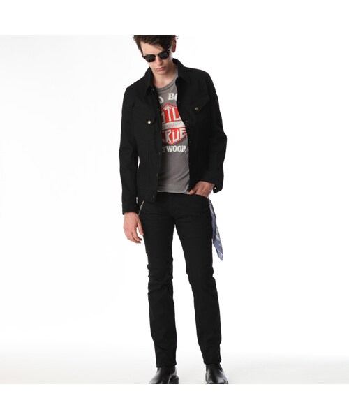 BEN DAVIS BLACKOUT COLLECTION(ベンデイビスブラックアウトコレクション)の「BEN DAVIS BLACKOUT COLLECTIONSTRAIGHT JEAN (BK)(パンツ・メンズ・BLACK・30/32/34)」の4枚目の写真