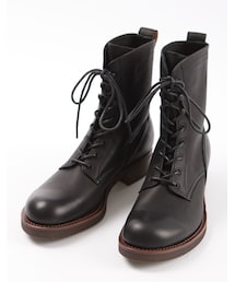 MR.OLIVE E.O.I | MR.OLIVE E.O.I WATER PROOF SHIRINK LEATHER / LACE UP LOGGER BOOTS(シューズ)