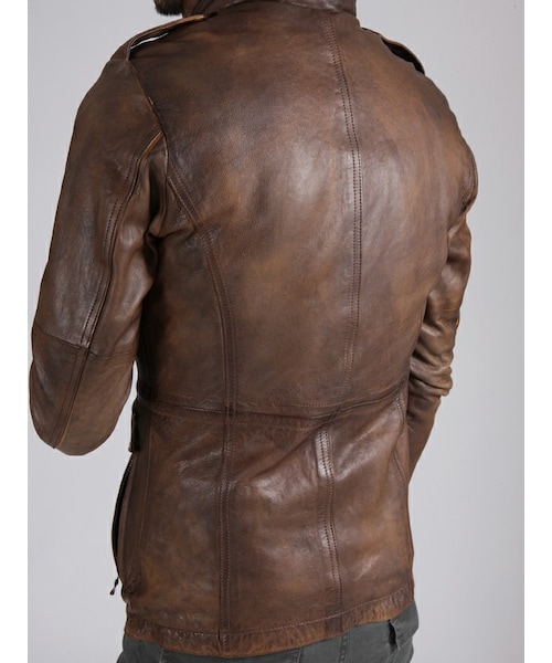 SHELLAC（シェラック）の「ラムレザー フルベジタブル クラスト M-65