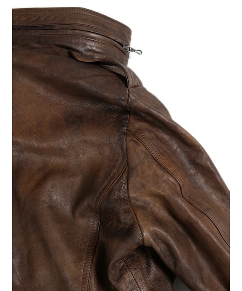 SHELLAC（シェラック）の「ラムレザー フルベジタブル クラスト M-65