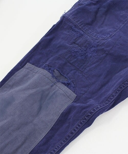 RNA-N（アールエヌエーエヌ）の「SP OLD加工フレンチワークパンツ（パンツ・レディース・スペシャル加工/ロイヤルブルー・M）」の10枚目の写真