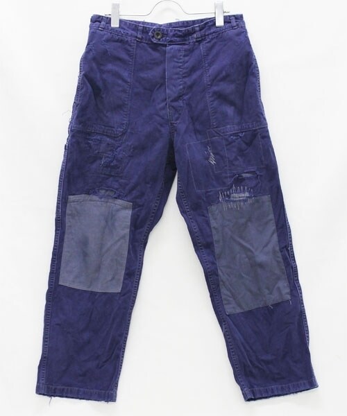 RNA-N（アールエヌエーエヌ）の「SP OLD加工フレンチワークパンツ（パンツ・レディース・スペシャル加工/ロイヤルブルー・M）」の2枚目の写真