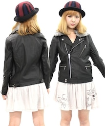 RNA | フェイクレザーライダース3(ジャケット/アウター)