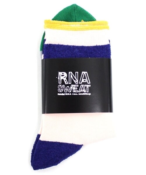 RNA SWEAT（アールエヌエースウェット）の「84ナンバーソックス（その他・レディース・クリームベース/ピンクベース・F）」の4枚目の写真