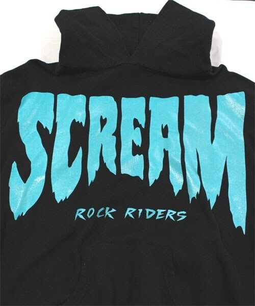 RNA SWEAT（アールエヌエースウェット）の「スクリームpt BIGパーカー（トップス・レディース・ホワイト/ブラック/ネイビー/ピーコックグリーン・M）」の7枚目の写真