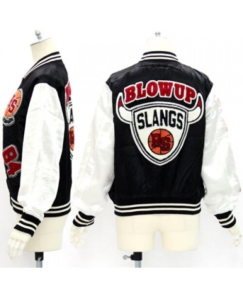 RNA（アールエヌエー）の「SLANGSスタジャン（ジャケット/アウター・レディース・モスグリーン/レッド・M）」の6枚目の写真