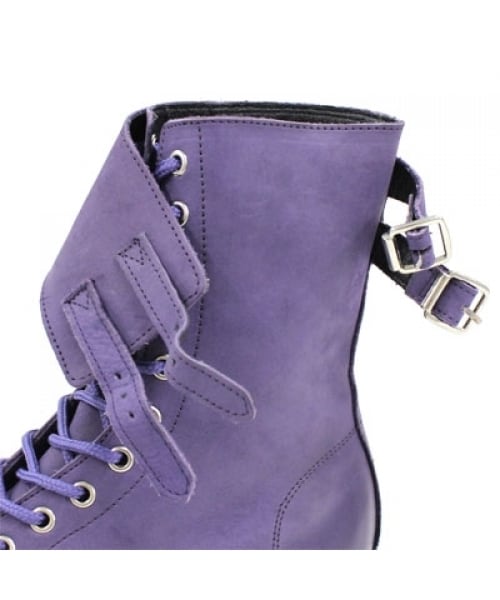 RNA（アールエヌエー）の「ごつベルトブーツ（シューズ・レディース・ブラック/キャメル/ベビーブルー/パープル・S/M）」の10枚目の写真