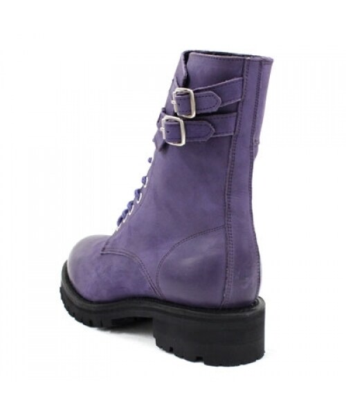 RNA（アールエヌエー）の「ごつベルトブーツ（シューズ・レディース・ブラック/キャメル/ベビーブルー/パープル・S/M）」の9枚目の写真