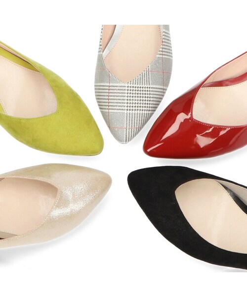 ORiental TRaffic（オリエンタルトラフィック）の「Ｖカットパンプス（その他・レディース・ブラック/ゴールド/グリーン/グレー/レッド・33/34/35/36/37/38/39/40/41/42/43）」の13枚目の写真