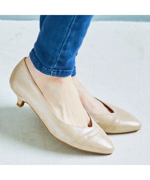 ORiental TRaffic（オリエンタルトラフィック）の「Ｖカットパンプス（その他・レディース・ブラック/ゴールド/グリーン/グレー/レッド・33/34/35/36/37/38/39/40/41/42/43）」の18枚目の写真