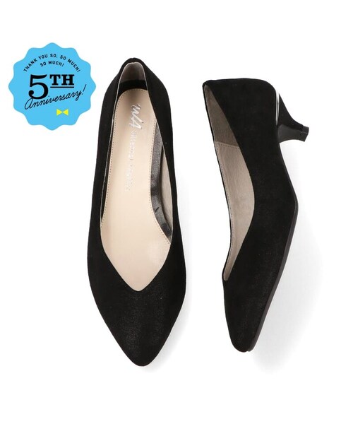 ORiental TRaffic（オリエンタルトラフィック）の「Ｖカットパンプス（その他・レディース・ブラック/ゴールド/グリーン/グレー/レッド・33/34/35/36/37/38/39/40/41/42/43）」の2枚目の写真