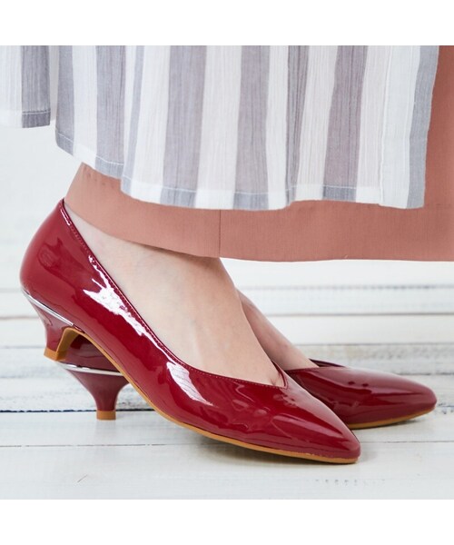 ORiental TRaffic（オリエンタルトラフィック）の「Ｖカットパンプス（その他・レディース・ブラック/ゴールド/グリーン/グレー/レッド・33/34/35/36/37/38/39/40/41/42/43）」の19枚目の写真